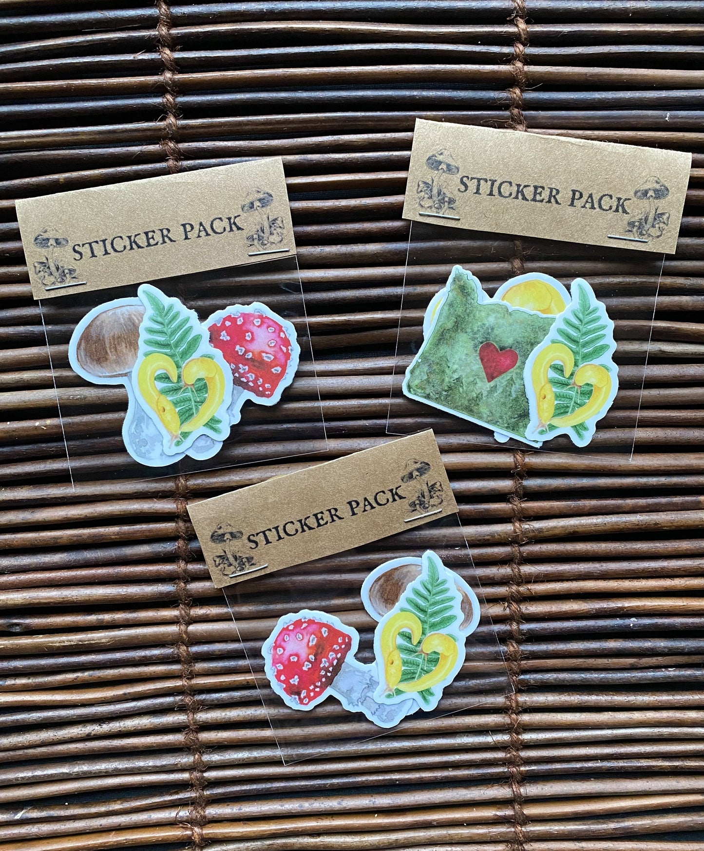 Oregon Heart Sticker |