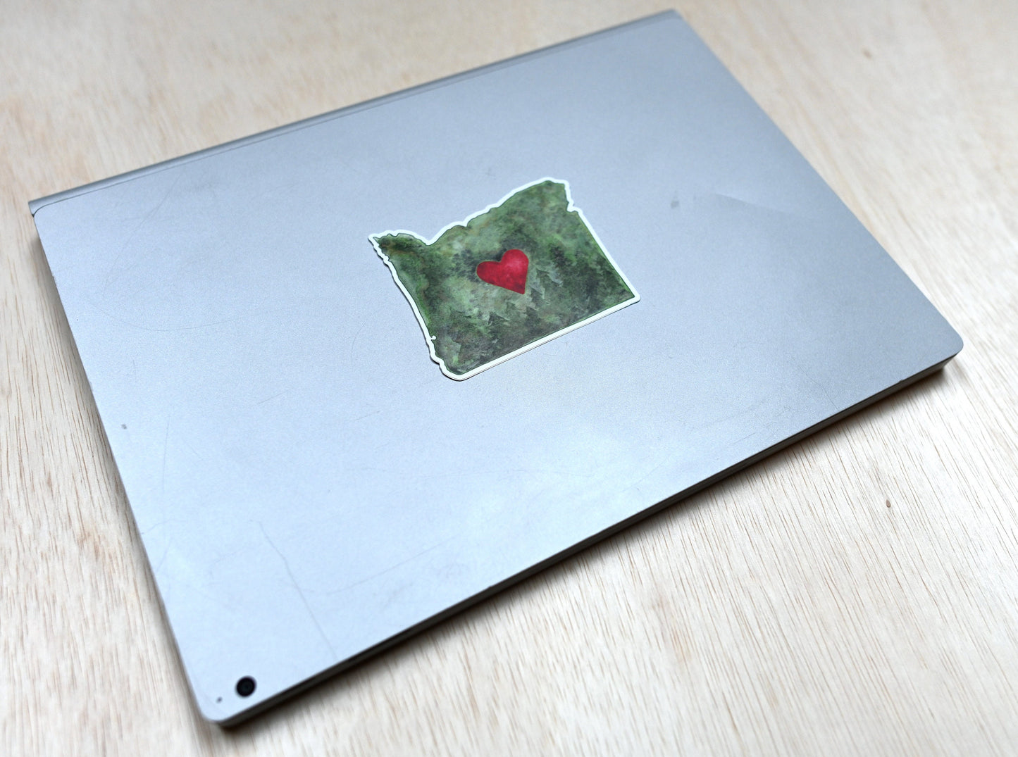 Oregon Heart Sticker |