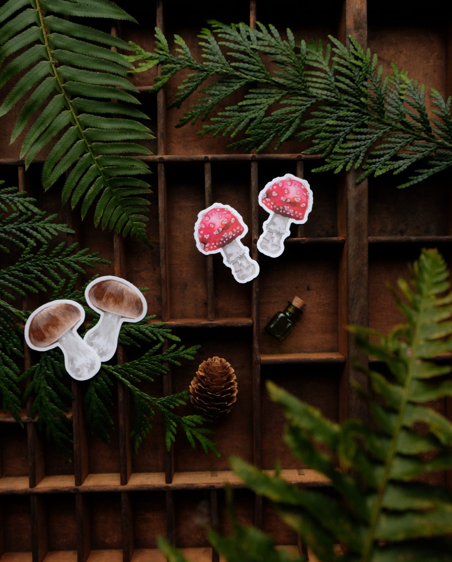 Amanita Mushroom Vinyl Sticker