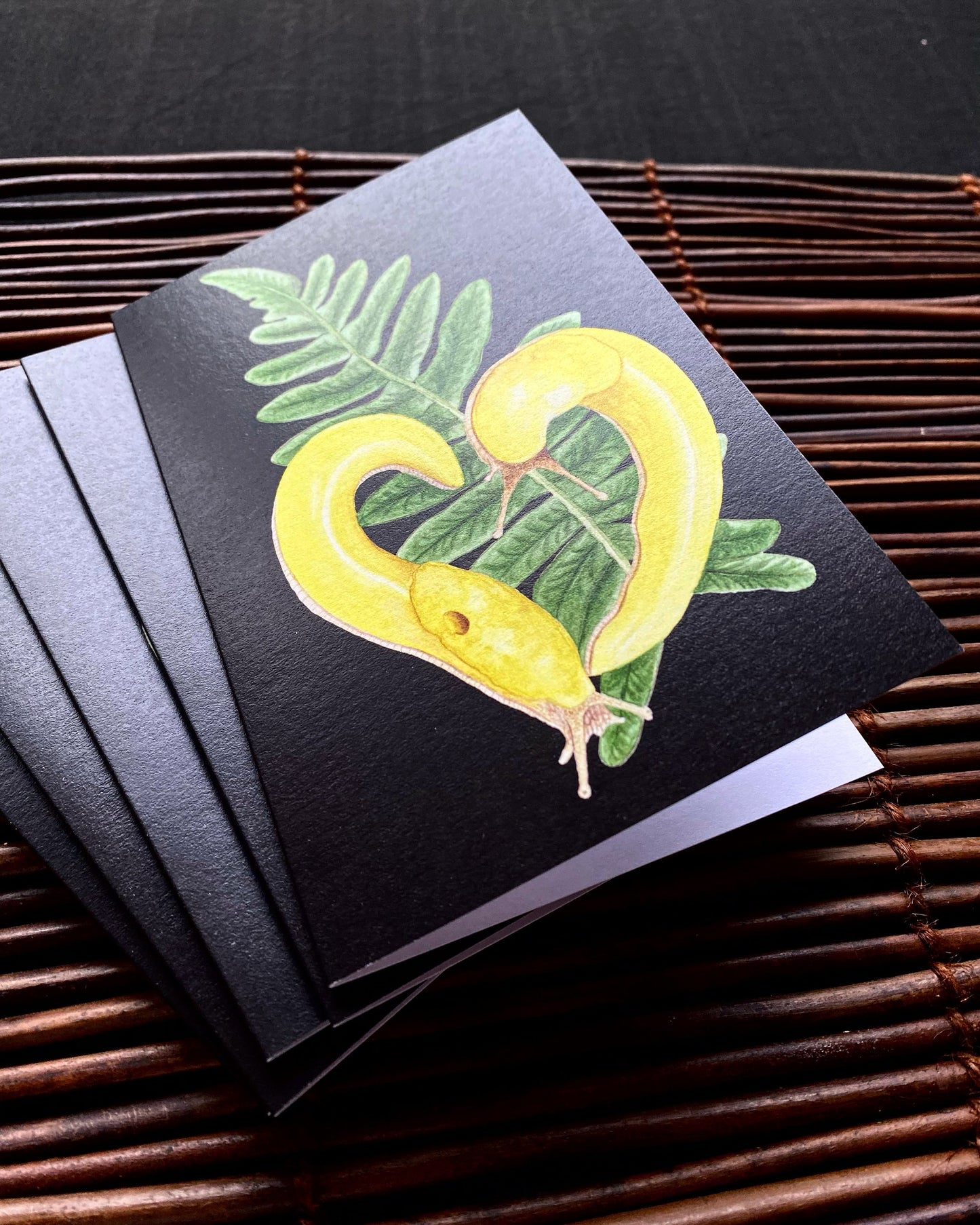 Slug Love Greeting Card